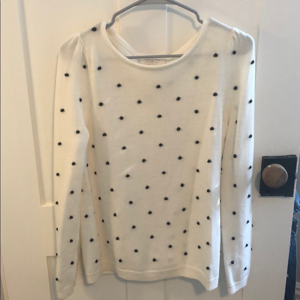 Sezane polka dot sweater. Only worn once!!